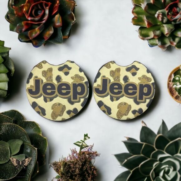 Animal Print 4x4 Coaster Set - Picture 4 of 10